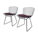 Chair Wire design Harry Bertoia Knoll 70s vintage