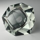 Murano glass ashtray Sommerso, Italy, 1970s