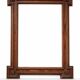 Super Large Framed Mirror Tramp Art
