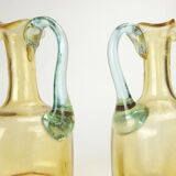 Old pair of George Sand decanters, Cristal de Portieux
