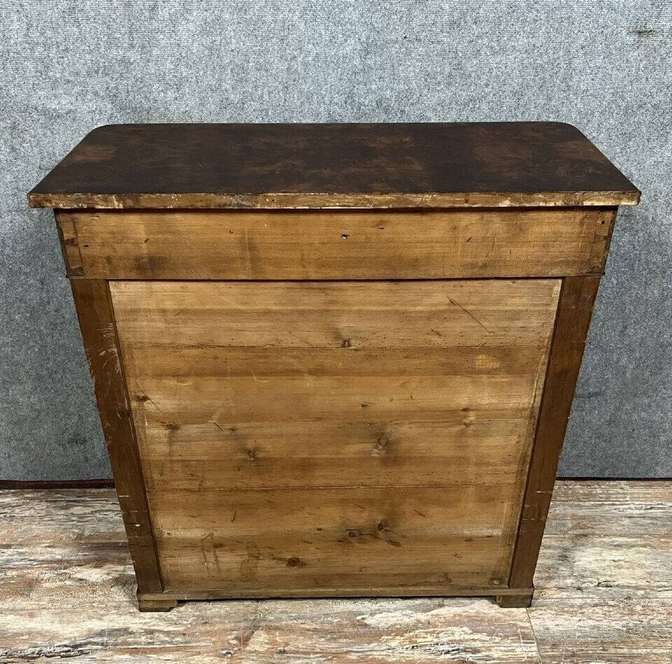 Louis Philippe / Restoration period console in walnut circa 1820