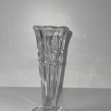 Small classic glass vase soliflore H16
