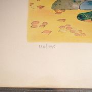 Lithographie signée michel loeb