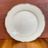Set of 12 opaque porcelain plates Digoin and Sarreguemines
