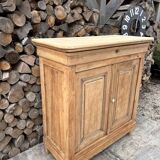 Buffet en bois massif rénové