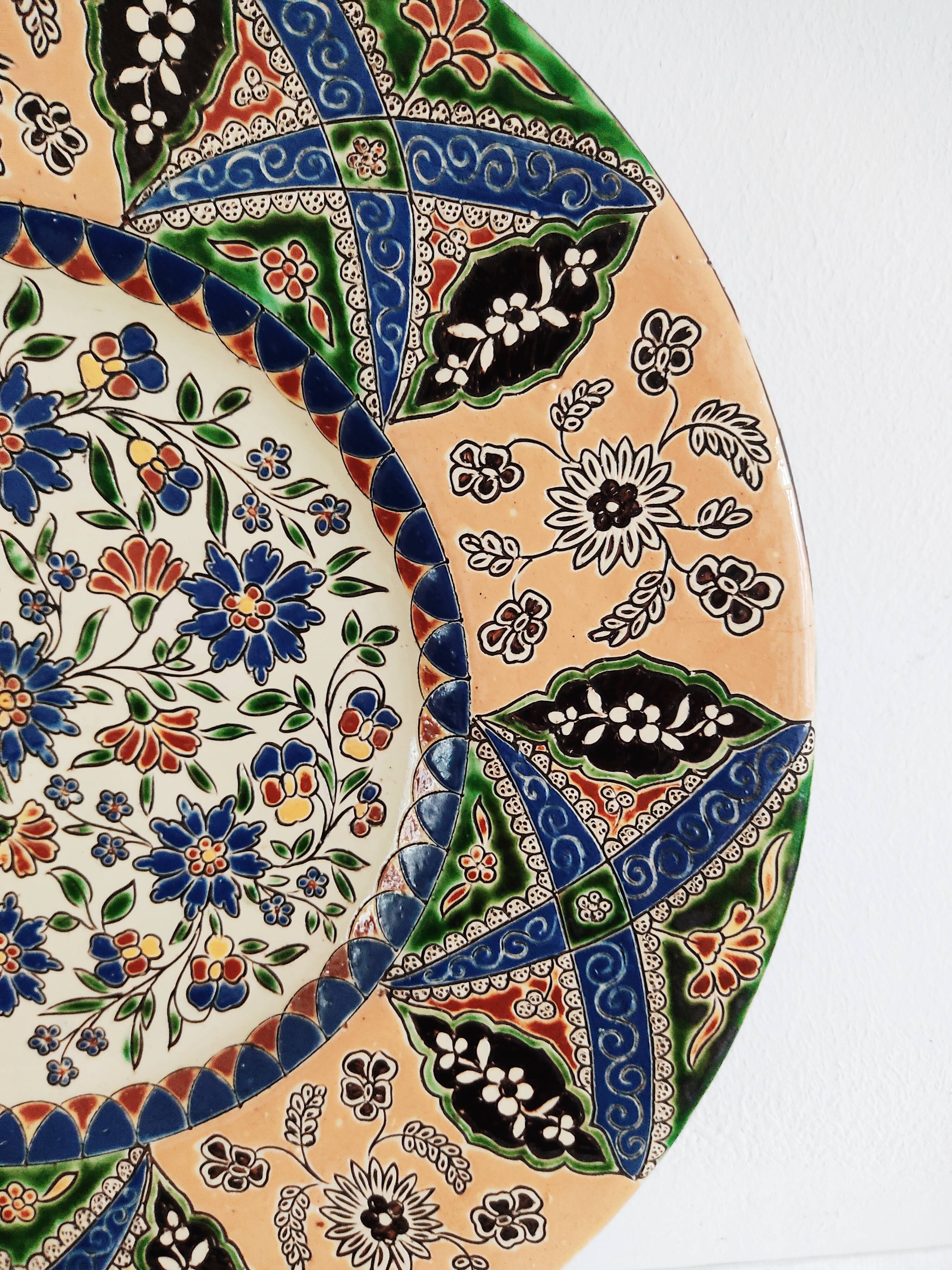 Assiette 36 cm de diamètre Céramique de Thoune