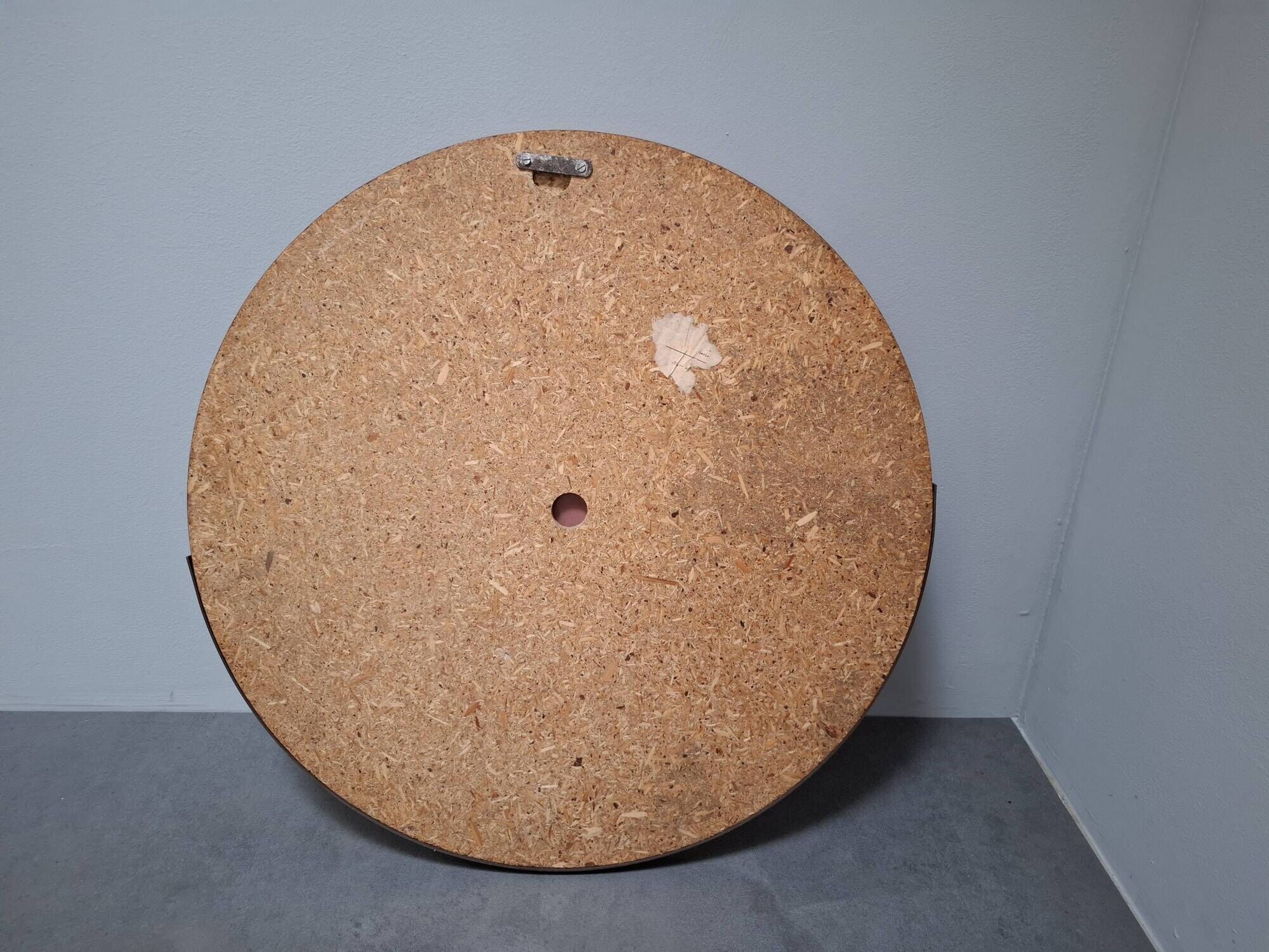 1970s Czechoslovakian Mid-Century Modern Round Wall Mirror