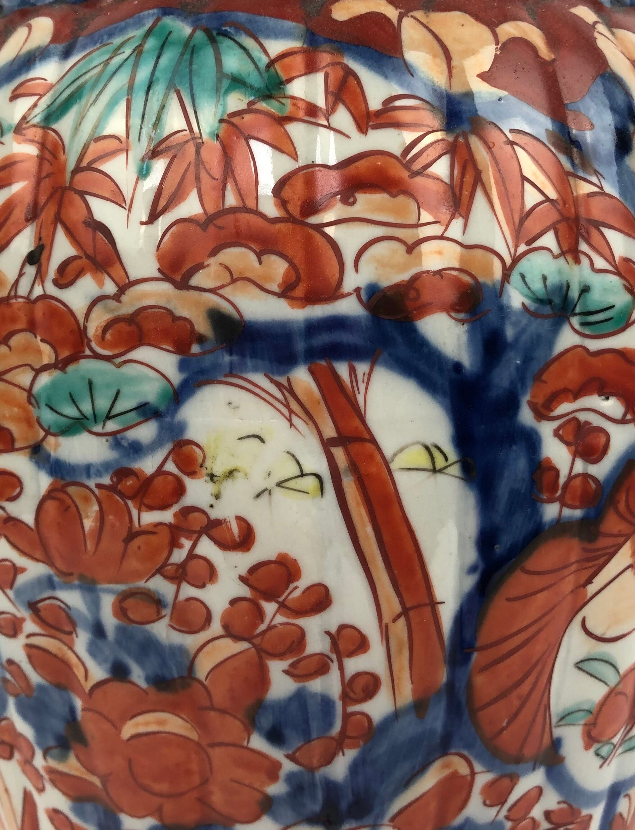 Vase Imari, Japan, early XXeme