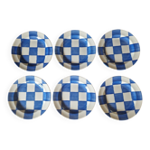 Set of 6 Habitat Dessert Plates, Monaco Model