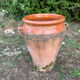 Large ancient jar in glazed terracotta – H. 56 cm