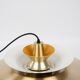 Swedish vintage pendant lamp by Carl Thore, Granhaga, 1960s