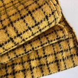Shetland wool canvas plaid 1960