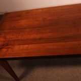 19th Century Cherry Wood Refectory Table 3m00