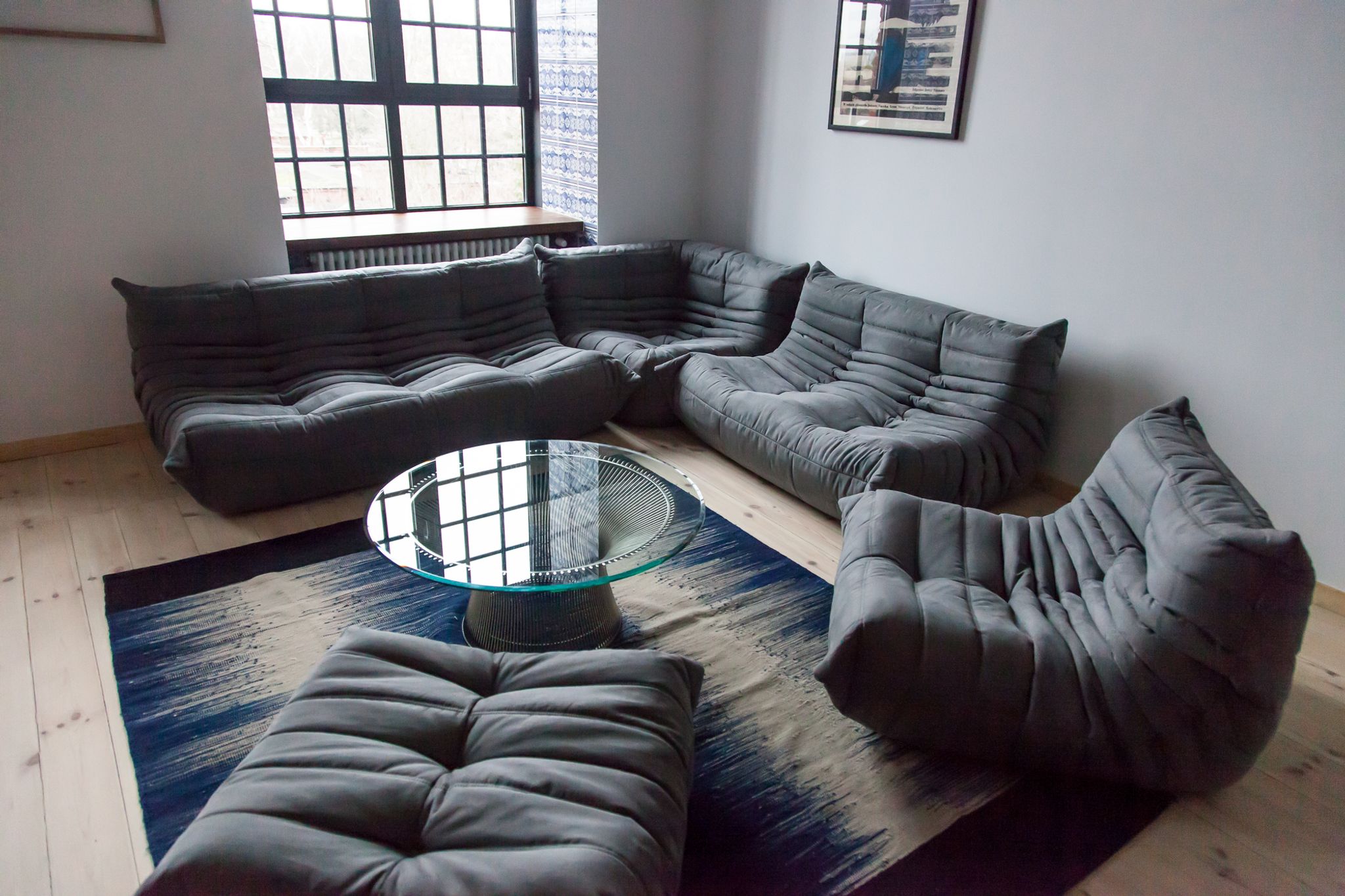 Set of sofas "Togo" model designed by Michel Ducaroy 1973
