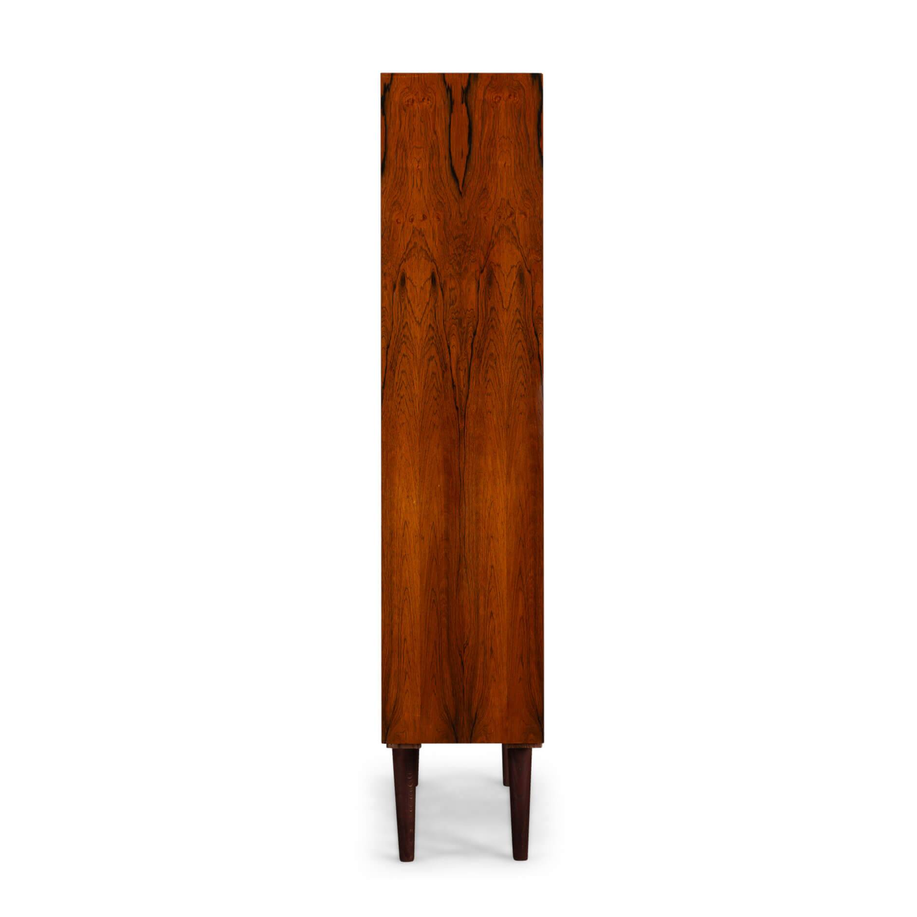 Model 6 Rosewood Bookcase by Gunni Omann for Omann Jun Mobelfabrik, 1960s