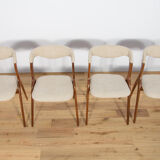 Model Sonja Dining Chairs by Johannes Andersen for Vamo Sonderborg, 1960s, Set of 4