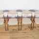 Chaise modèle Sonja  par Johannes Andersen pour Vamo Sonderborg, 1960s, Set de 4