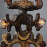 Totem signed and numbered by Elisabeth Vandeweghe for Perignem, Belgium, 19