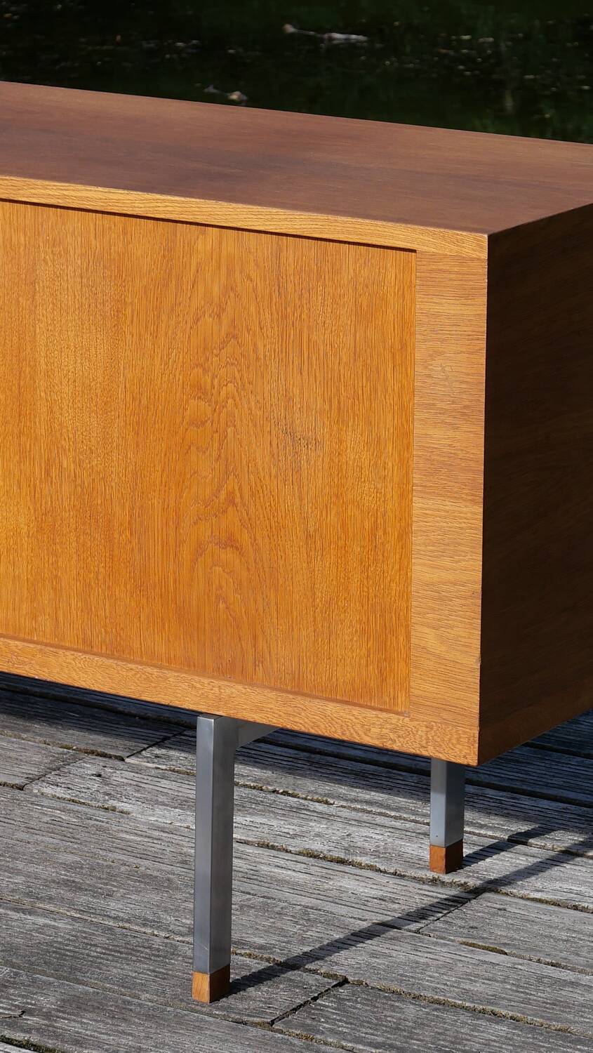 RY25 oak sideboard by Hans J. Wegner, produced by RY Mobler, 1960