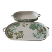 Ensemble de 2 plats Villeroy & Boch Scarlett-Vintage 1967