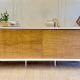 Vintage sliding door enfilade