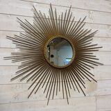 Large sun mirror signed Chaty Vallauris