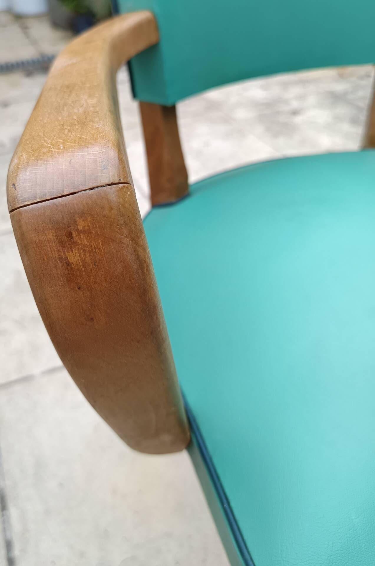 Fauteuil bridge années 1950