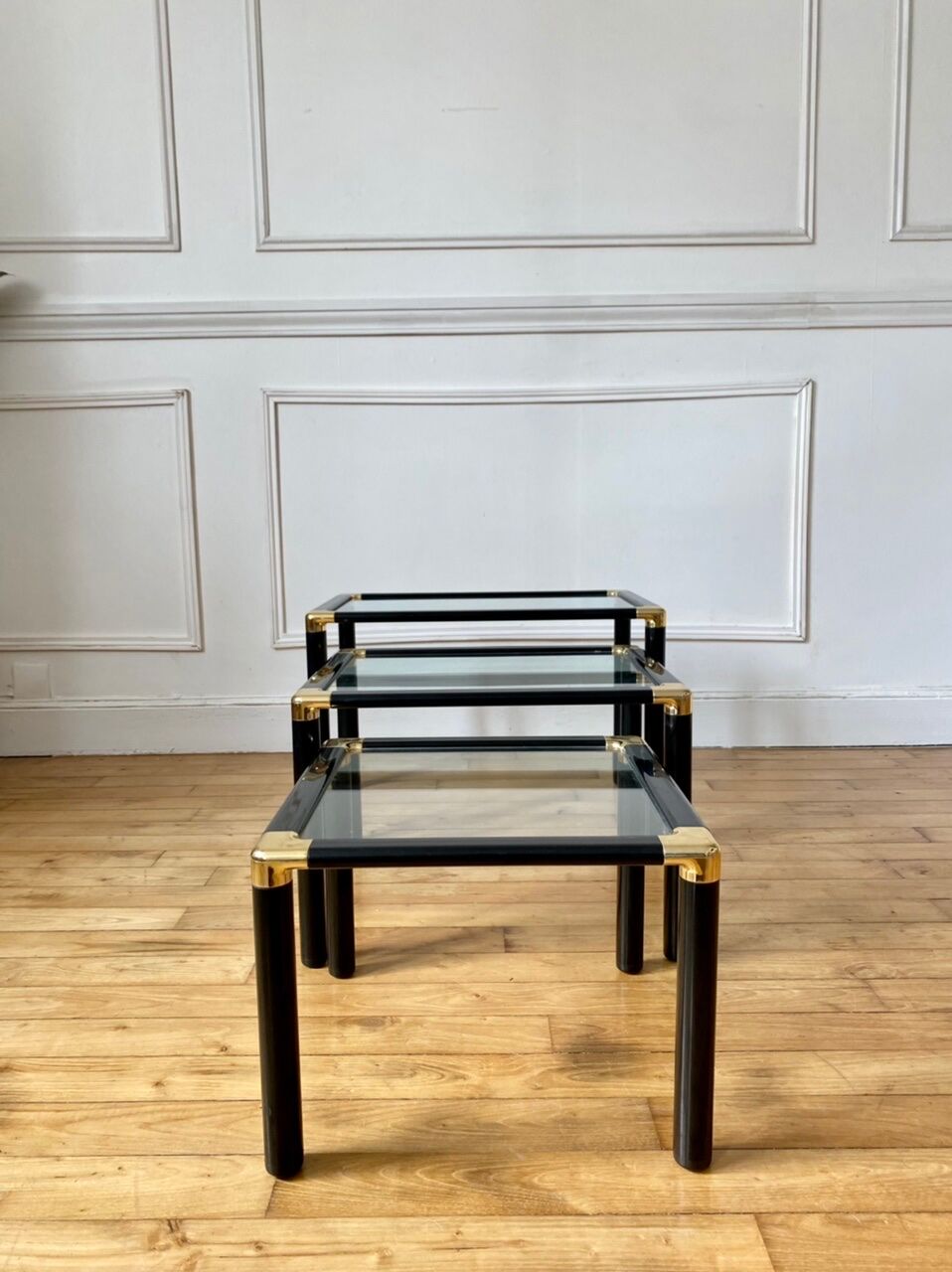 Pull-out coffee tables from the 70s