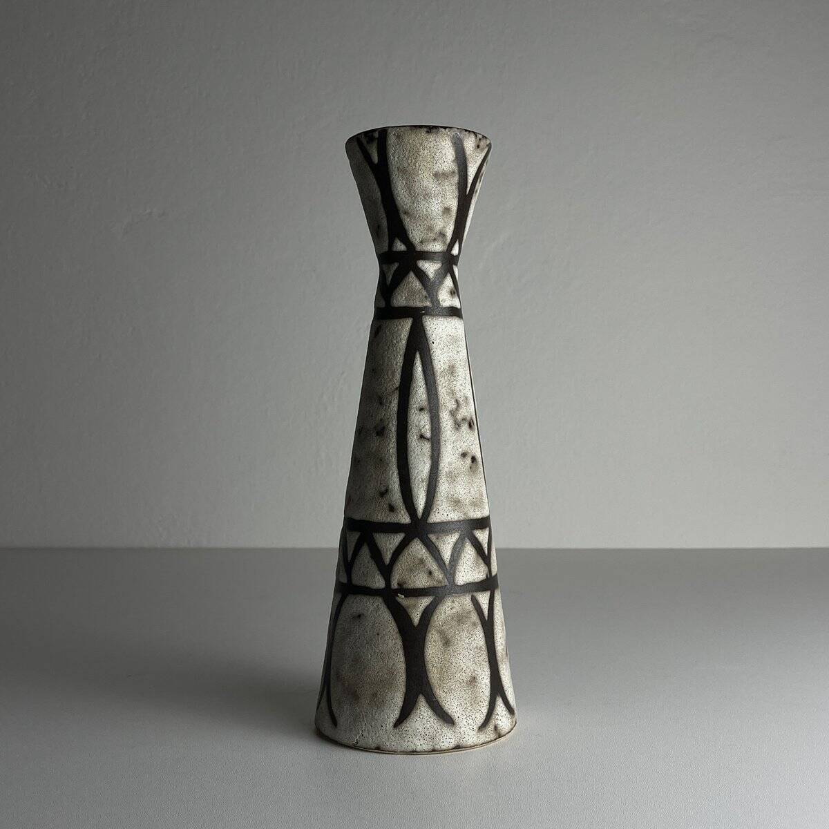 Mid-century ceramic vase by Bay Keramik, West Germany, 1960s.