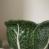 Soupiere cabbage in slip