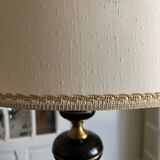 Lampe delmas noire et or