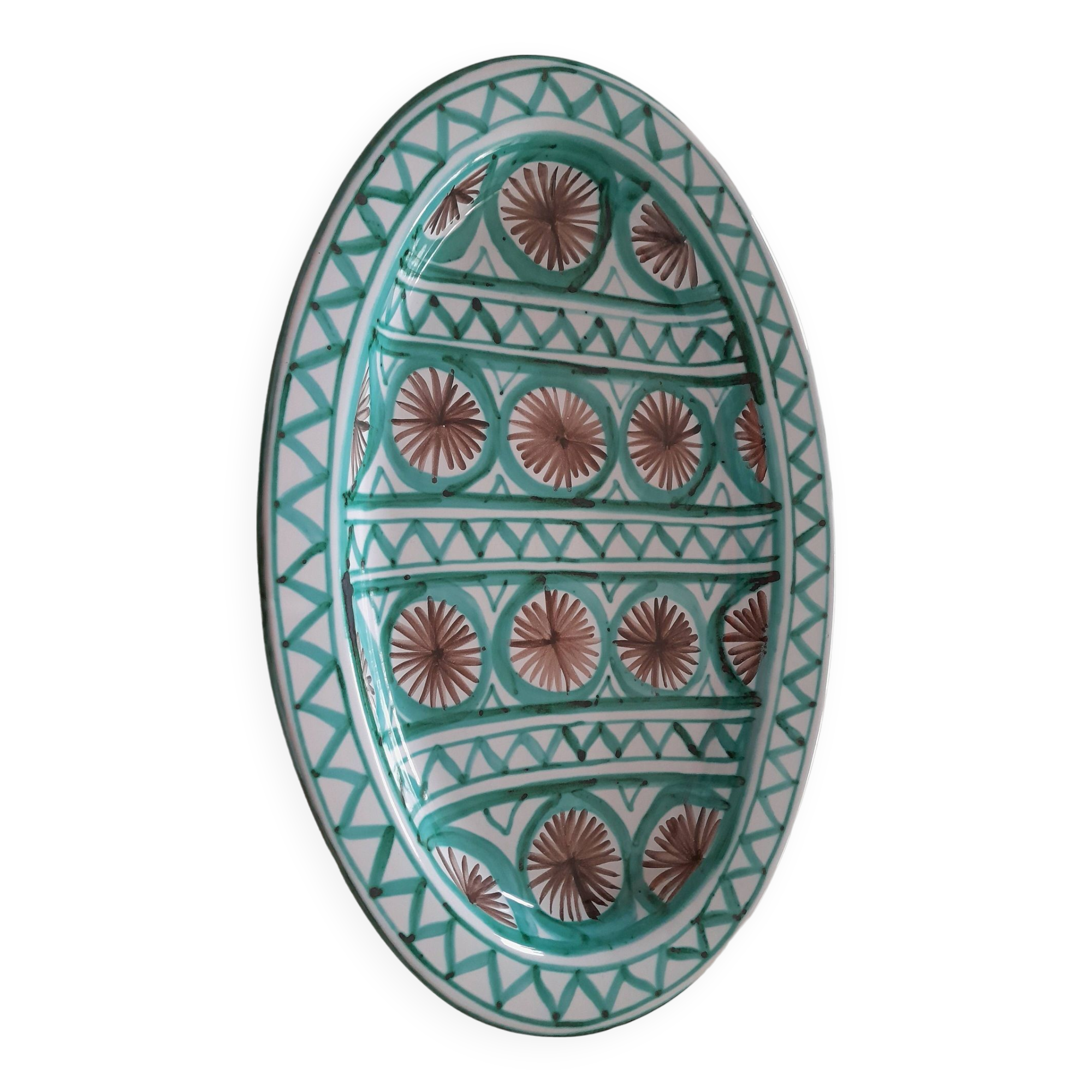 Large dish, Ceramic Robert Picault (1919-2000), Vallauris