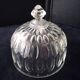Old cheese bell in molded pressed glass
