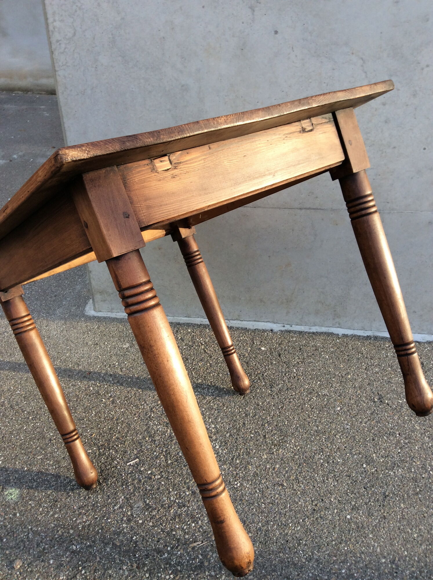 Table Bistrot 1950 brewery Adelshoffen french Bistro table vintage bohemian