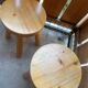 Pair of Charlotte Perriand stools - 1965 for Les Arcs 1600
