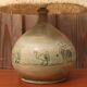 Jacques Blin ceramic lamp, bird model