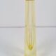 Citrine Drop Cut Engraved Glass Vase by Antonin Drobnik for ZBS, 1960s