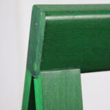 Vintage green folding chair