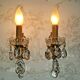 Paire d'appliques bronze