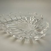 Petite coupelle en cristal forme coquillage – Vide-poche ou porte-bijo