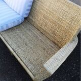Vintage rattan lounge