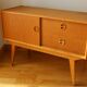 Low sideboard or small Scandinavian TV cabinet, 1960