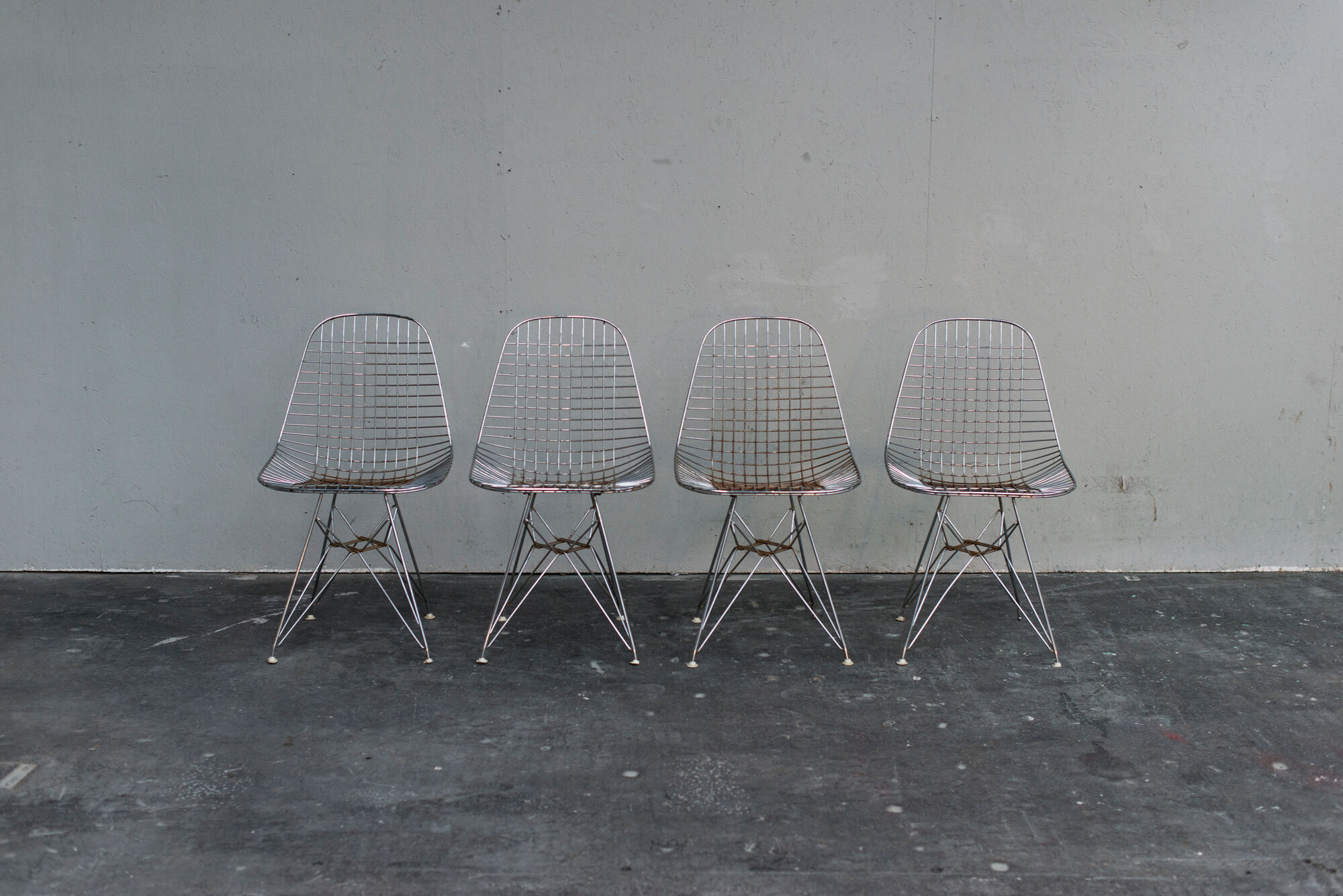 DKR chairs by Charles and Ray Eames for Herman Miller