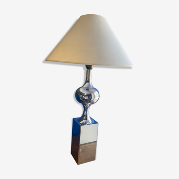 Lampe en chrome boule