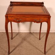 walnut gaming table from the Napoleonic III period