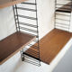 Bibliothèque/bureau murale Tomado Holland 1960