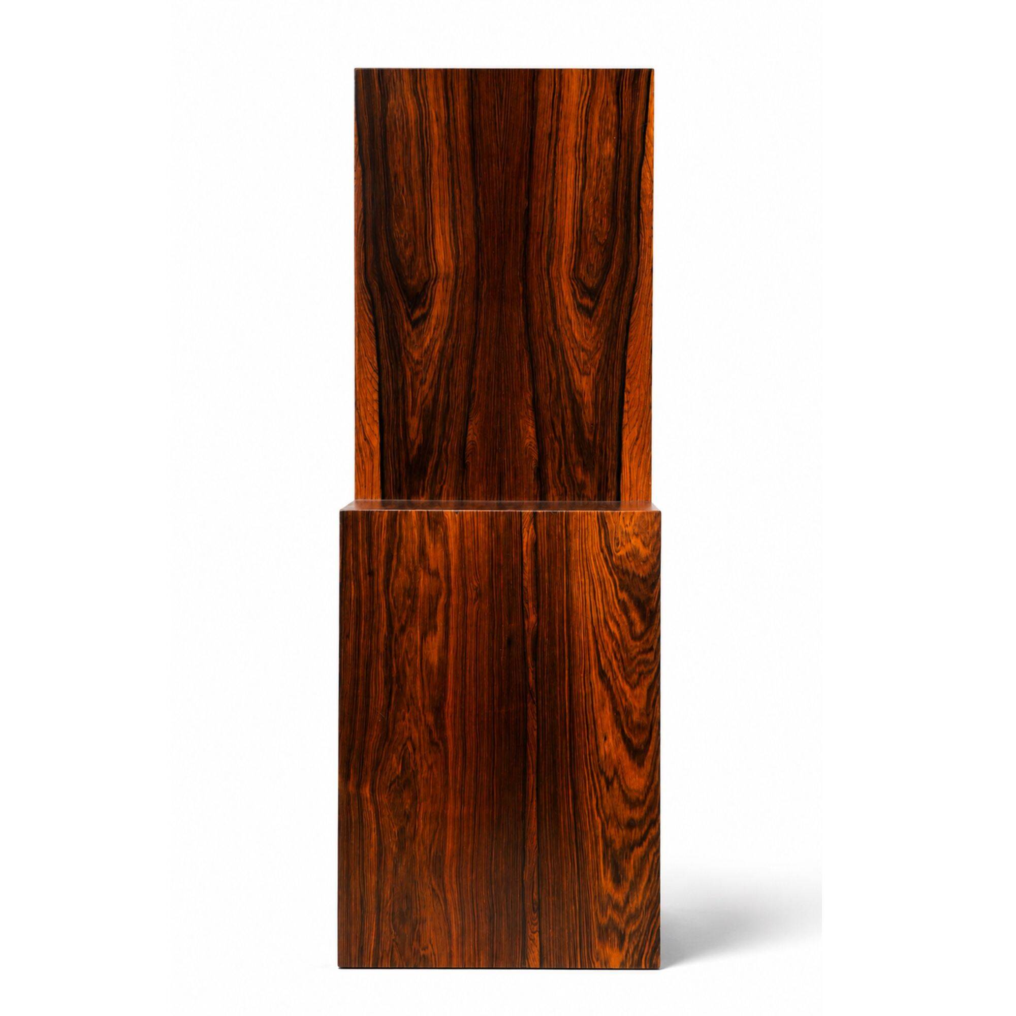 Bench with rosewood box, Swedish design 1960s