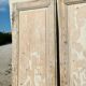 Pair of old fir doors 113x232