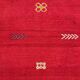 Vintage Moroccan square kilim 108x104 cm kelim wool rug medium 2527
