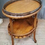 English oval tea table